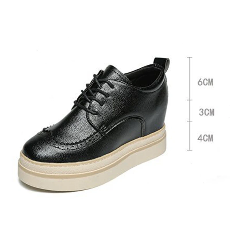 

Lace Up Casual Shoes Sneakers Women Shoes Woman Loafers Vulcanized Shoes Female Floral Increased Platform Shoes Ladies Flats