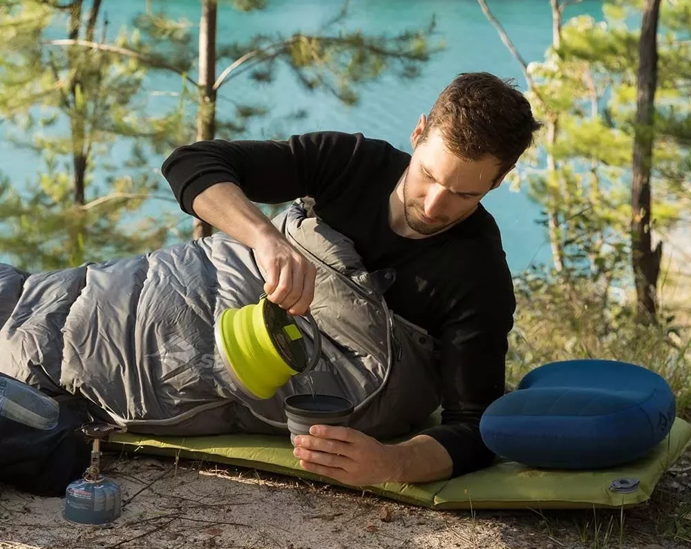 чайник складной селикон Портативный Силиконовый 1 л котел для улицы из