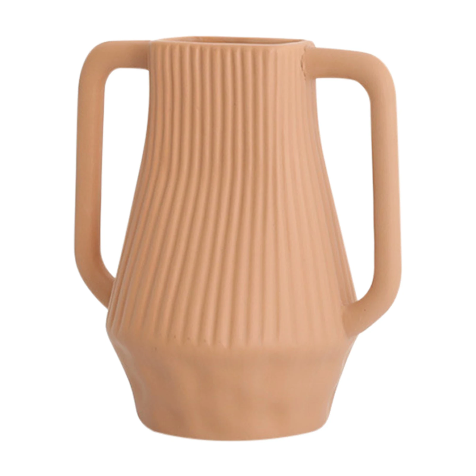 Керамическая ваза для декора фермерского дома держатель цветов фиолетовый