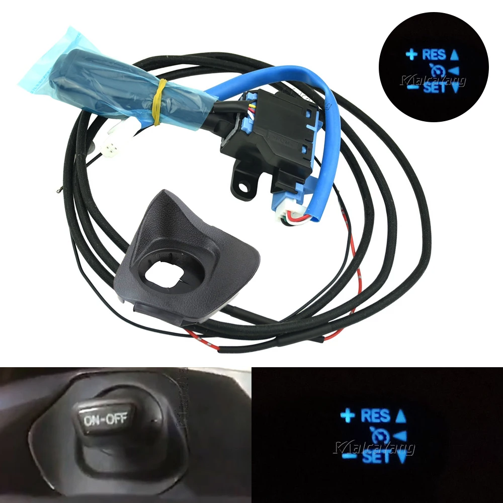 

Новый переключатель круиз-контроля Crown с светильник кой для Toyota Land Cruiser Prado 84632-34011 45186-30180-C0 84632-34017, высокое качество