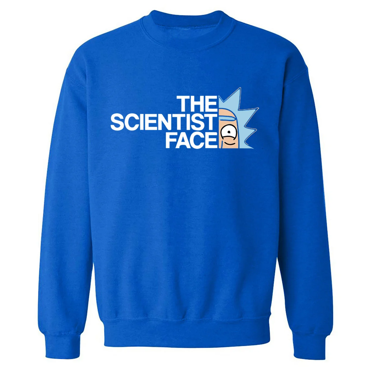Рик Морти модные толстовки с капюшоном The Science Face аниме ТВ Рик и Морти пуловер Повседневная весенне-осенняя одежда мужские топы - Цвет: blue 6