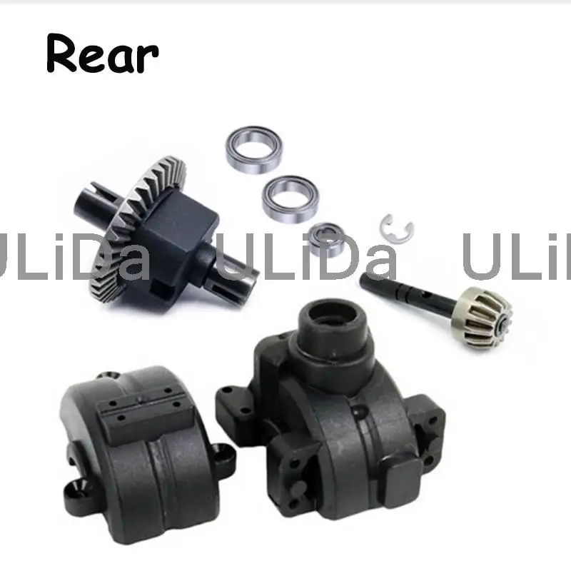 Diff Gear Box Полный комплект привода 02024 02051 02030 03015 для HSP 1/10 RC Monster Truck Buggy Drift 94111 94123 94106