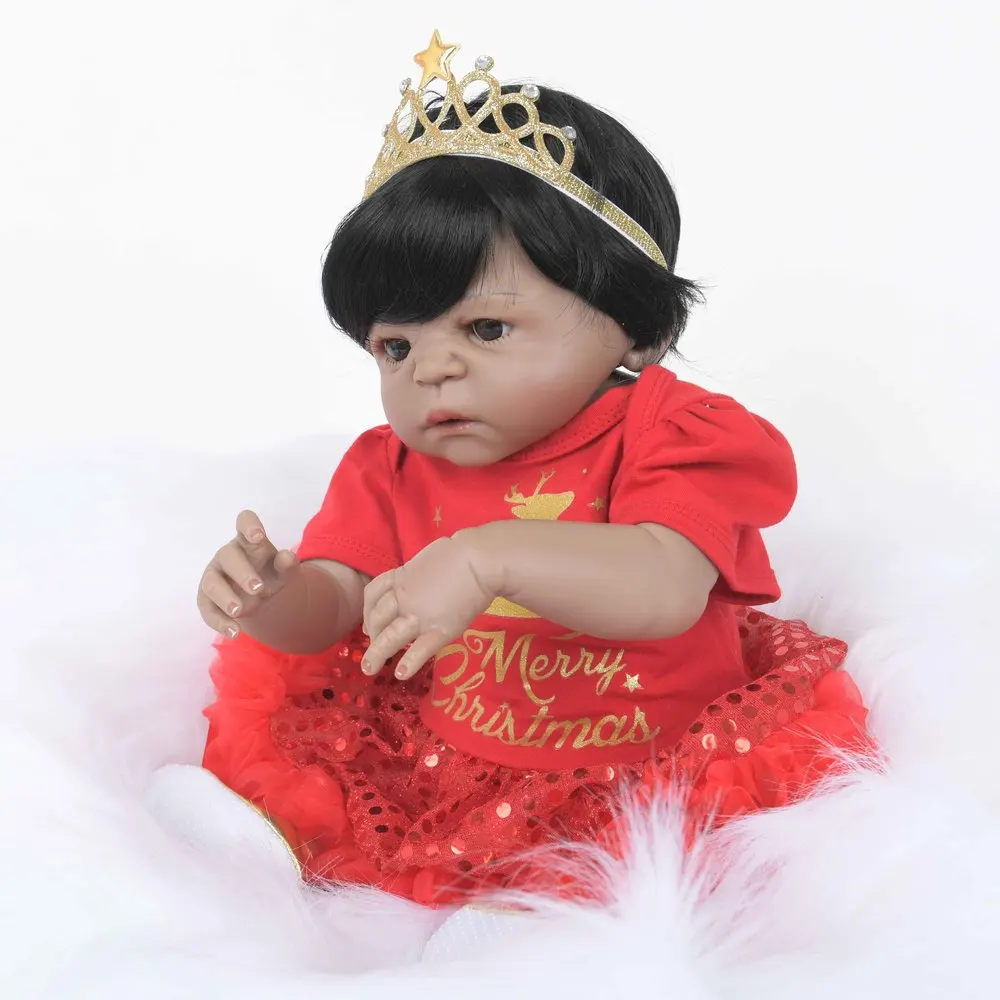 22 &quot55 см новейшие реалистичные куклы Bebe Reborn полностью силиконовые игрушки