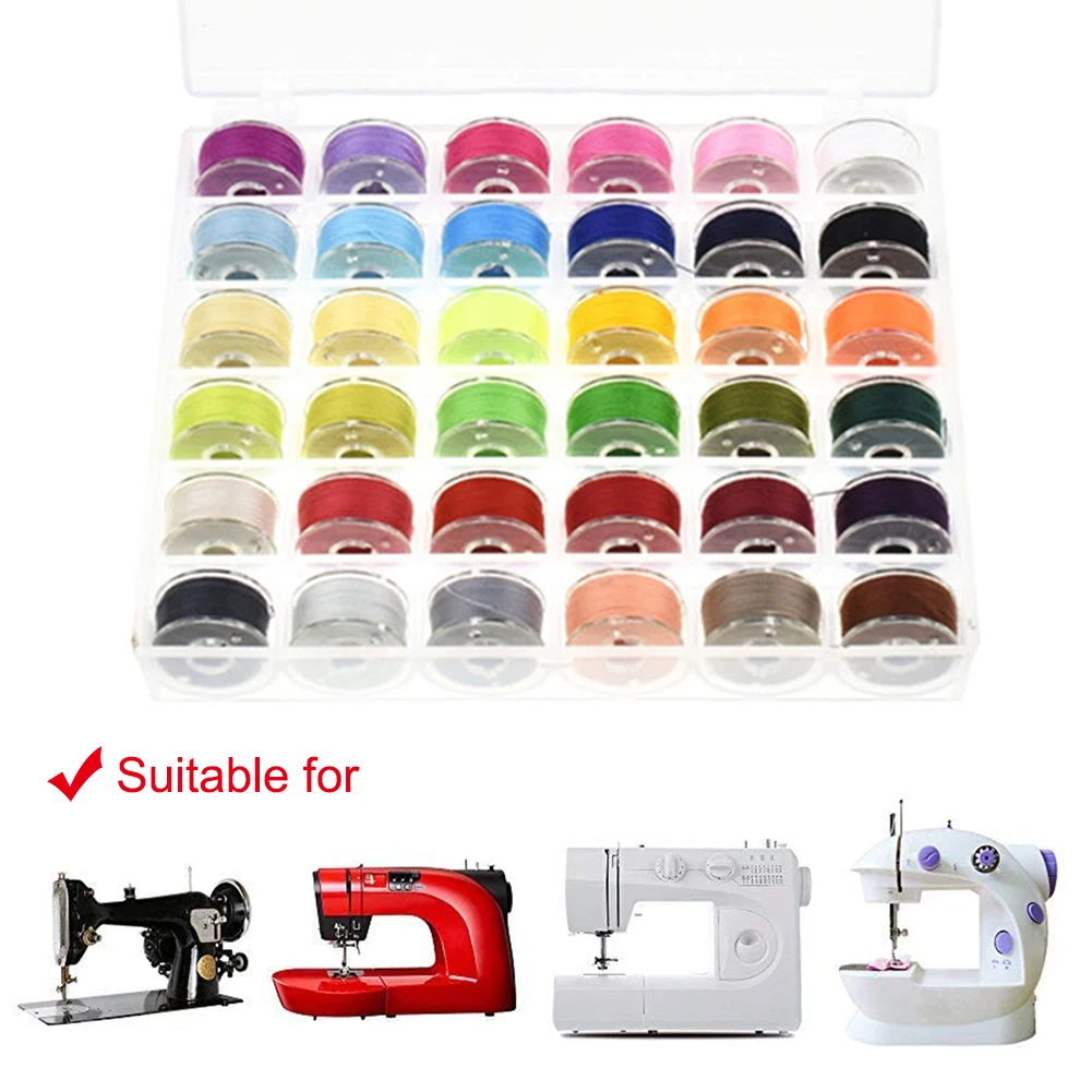 Набор швейных игл резьба для домашнего обихода полые нити катушка с чехлом