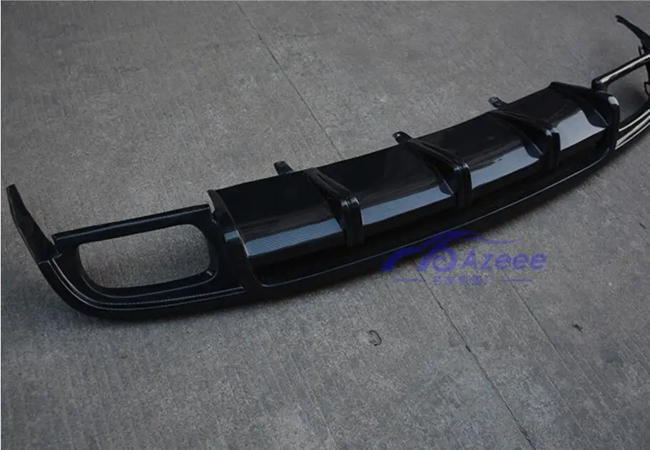 Губа заднего бампера из углеродного волокна автомобильный диффузор подходит для