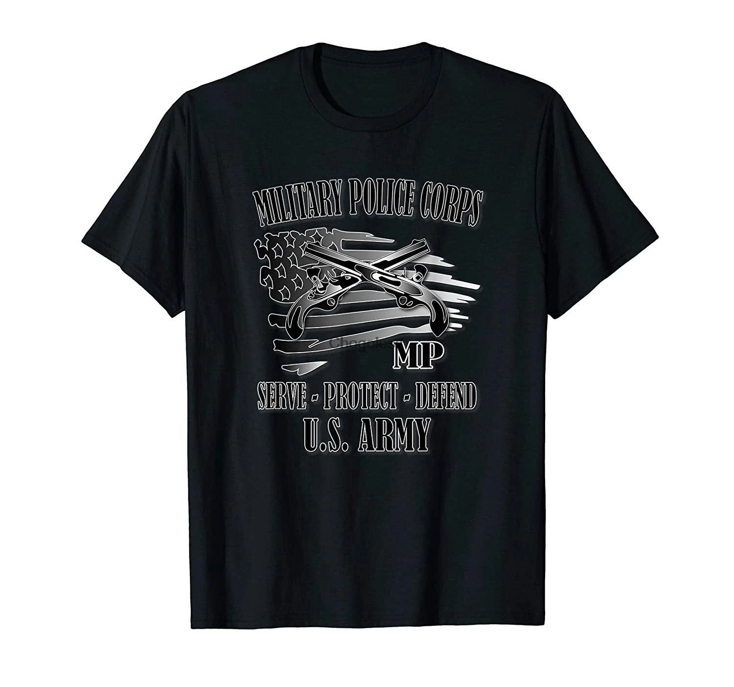 

U.S. Army Military Police Corps (Front Design) T-Shirt(1)