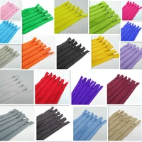 5pcs 7 5 30cm 3inch 12 inch nylon coil zippers suitable for clothing 20 colors