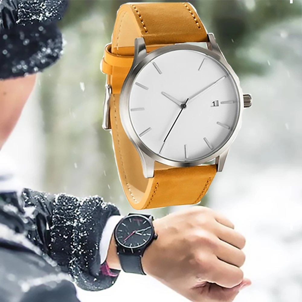 

Women Watches Classic Bracelet Watch Ladies Men's Outdoor Sports Dress Quartz Clock Leather Waterproof Military Hot WristWatch