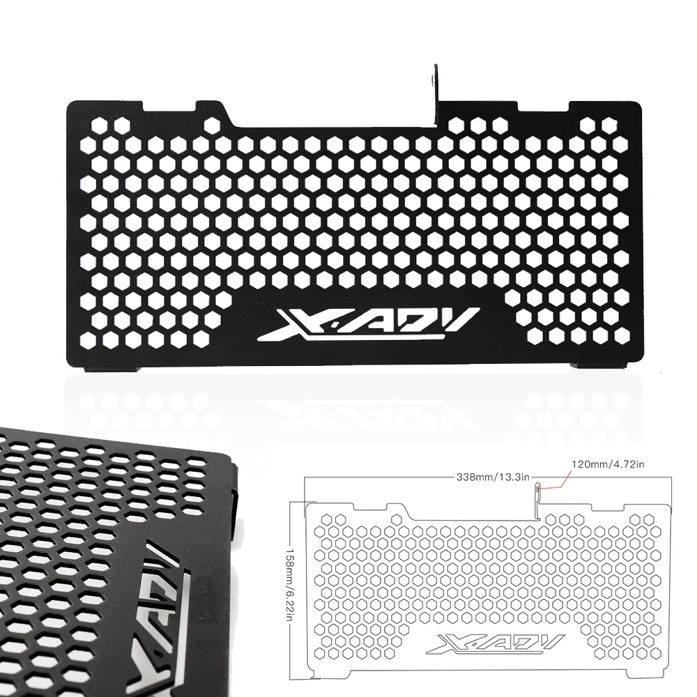 

For Honda XADV 750 XADV750 X-ADV 750 2017 2018 2019 2020 Motorcycle Radiator Guard Grill Cover Protector Cover Water Protective