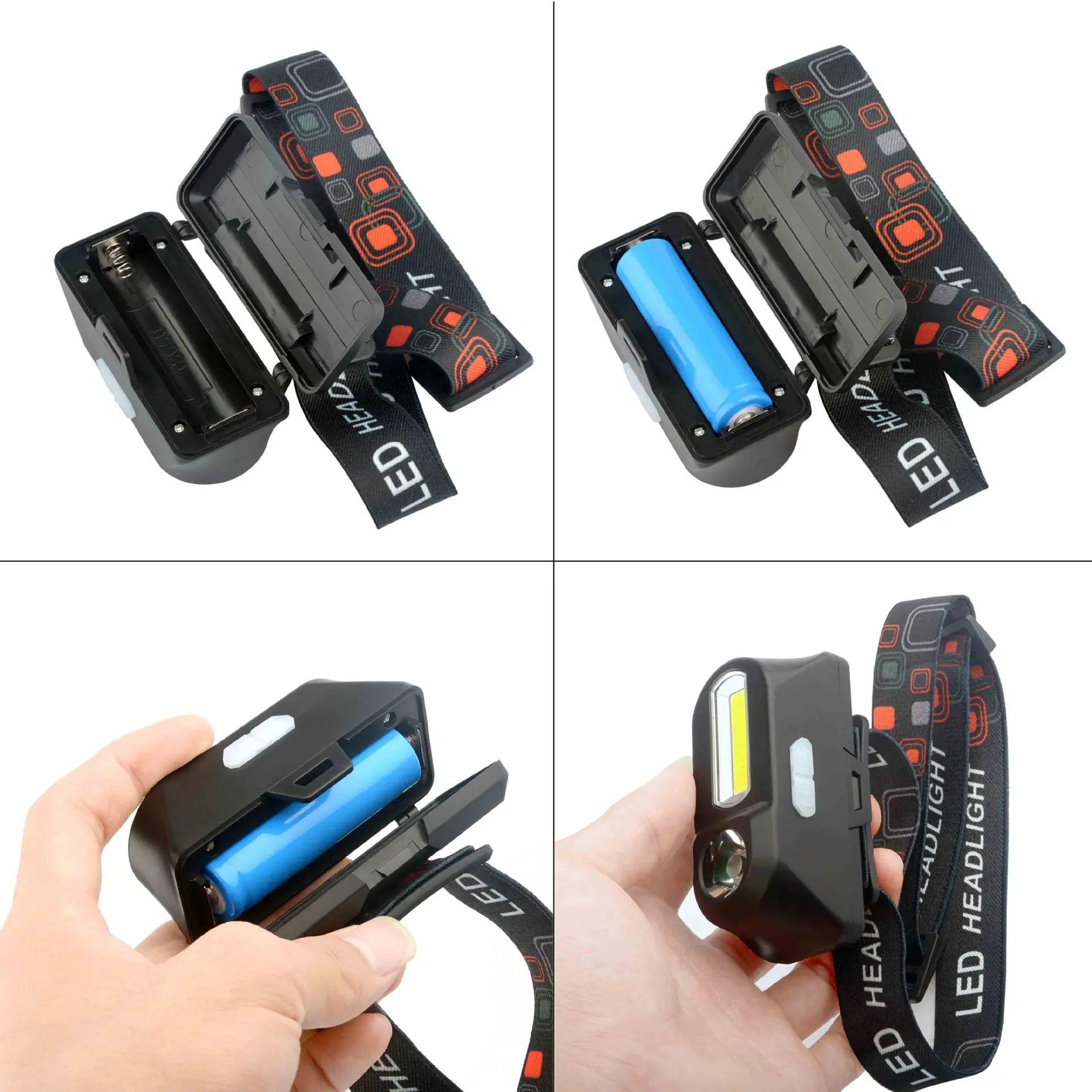 

Ultra Bright Working Head Light USB Rechargeable Adjustable COB LED Lamp Portable Night Fishing Headlamp For Exploration Cycling