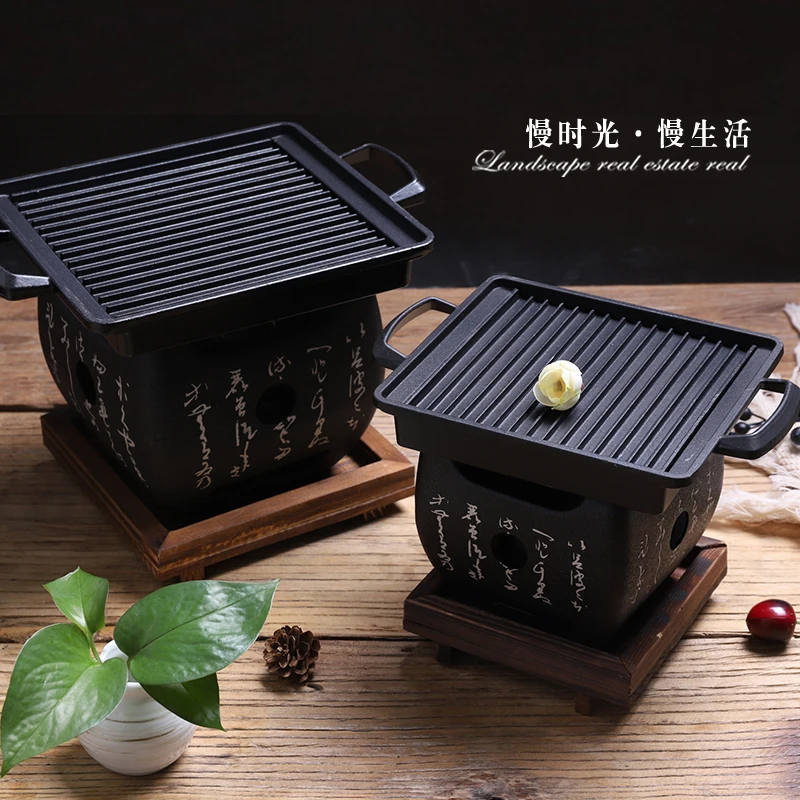 Японская печь для выпечки из нержавеющей стали и углерода коммерческий