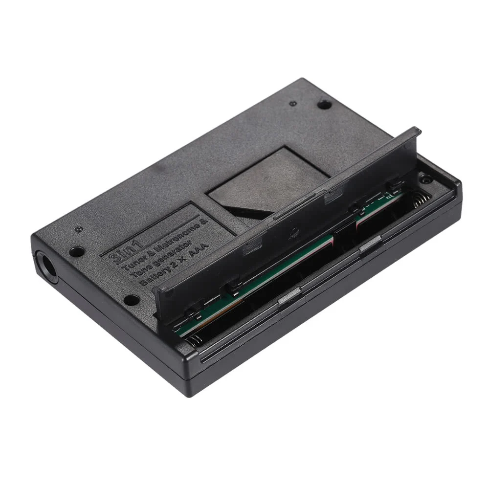 Новый стиль гитарный тюнер Хроматическая фотомагнитола портативный прибор для