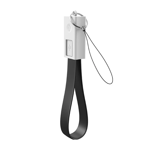 Черный ACCEZZ внешний аккумулятор USB кабель Micro для samsung Galaxy S7 S6 Edge Xiaomi Redmi 7A короткая Быстрая зарядка данных синхронизировать мобильный телефон провод - Цвет: Черный