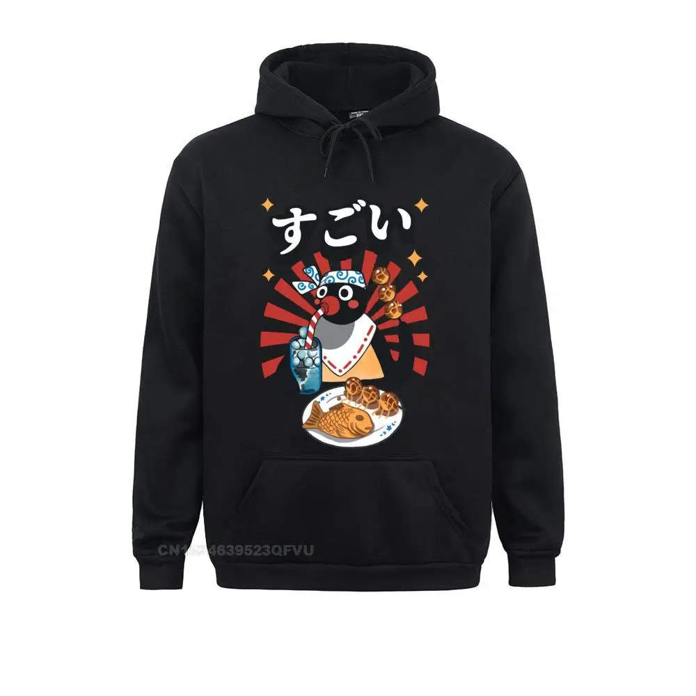 Matsuri Pengin Sweater Men Cotton Leisure Hoodie Noot Pingu Penguin Meme Funny Cartoon Pullover Hoodie Graphic
