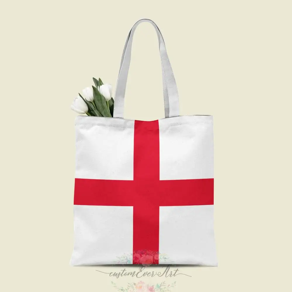 

England tote bag custom canvas tote bags for women for teacher Birthday Bags Gift Bag personalized gifts