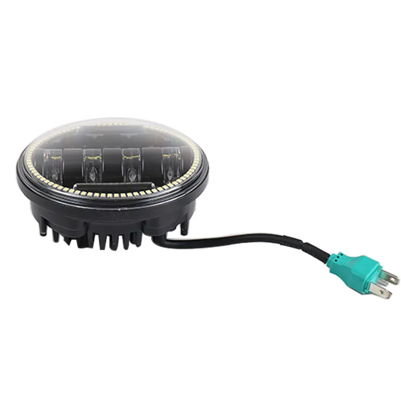 Motorcycle LED Headlight 5.75inch Projection Headlamp Hi Low bean with DRL For Sportster Dyna Rider Super Wide Glide |