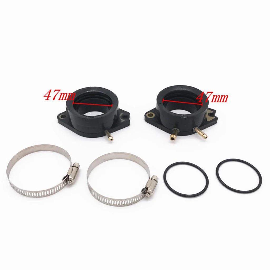 

Matte Carburetor Intake Manifold Boot Joint for Yamaha VIRAGO 750 XV750