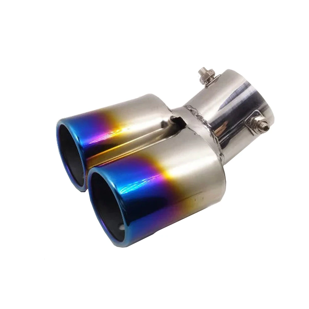For Peugeot 207 2009-2013 Car Stickers Body Cover Muffler Exterior Back End Pipe Dedicate Exhaust Tip Tail Outlet Ornament 1pcs |