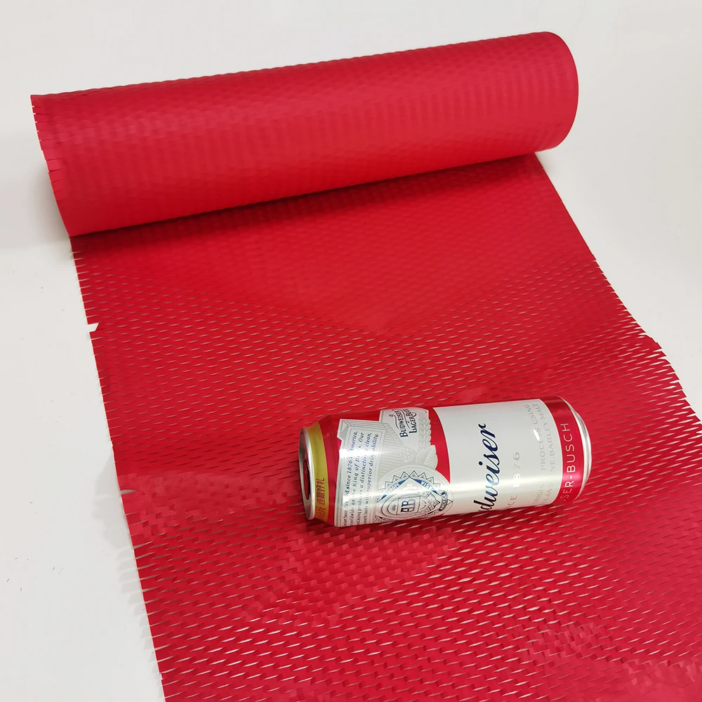 Vermelha de Alta Material de Envolvimento Compostable para Caixa de Enchimento Hysen Qualidade 50cm * Papel Favo Mel 50 Pçs Cor