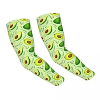 unisex cooling arm sleeves cycling run fishing uv sun protection women avocado quick dry ice silk cool arm sleeves