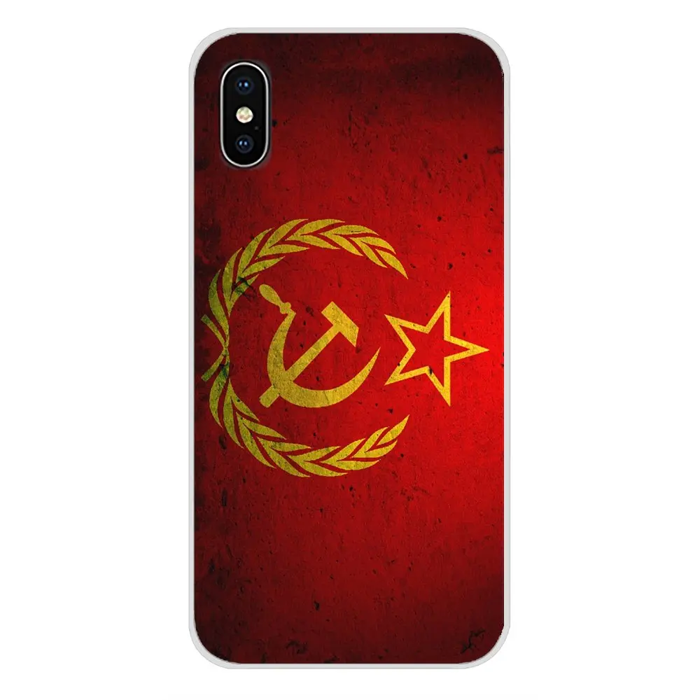 Прозрачные чехлы из ТПУ для Huawei Mate Honor 4C 5C 5X 6X 7 7A 7C 8 9 10 8C 8X 20 Lite Pro советская эмблема