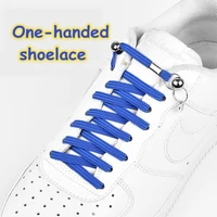 1pair elastic shoelace quick lazy laces no tie shoelces for chidren and adults quick one hand shoelace sneakers shoelace