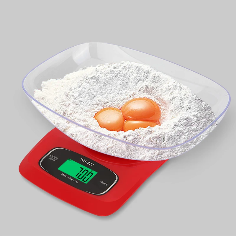 Электронные кухонные весы с ЖК-дисплеем 12 кг/5 кг карманные для ювелирных изделий