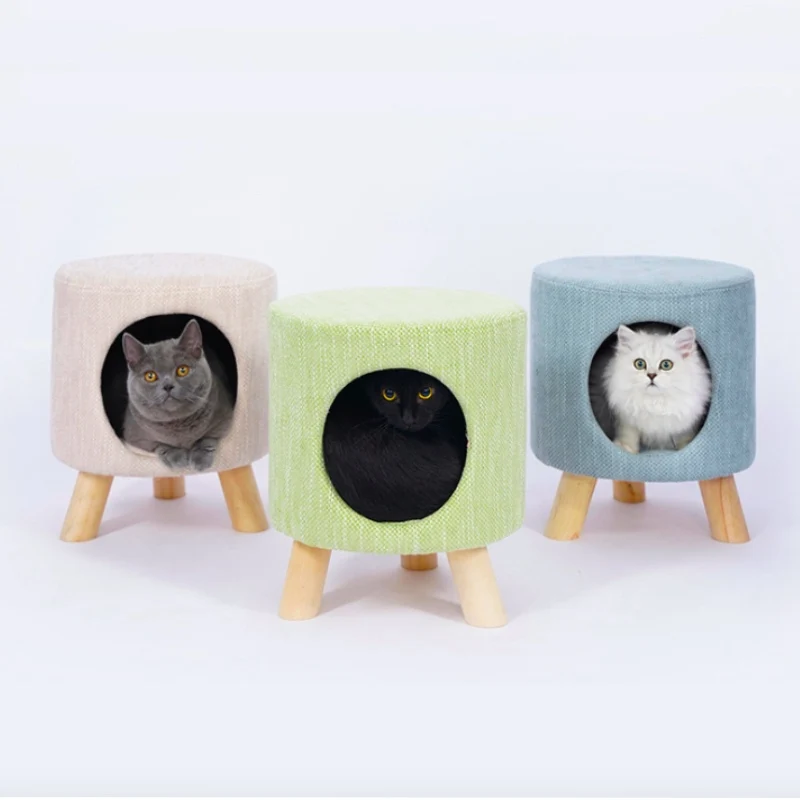 Милая теплая креативная кровать для кошек котят зимнее гнездо щенков и собак