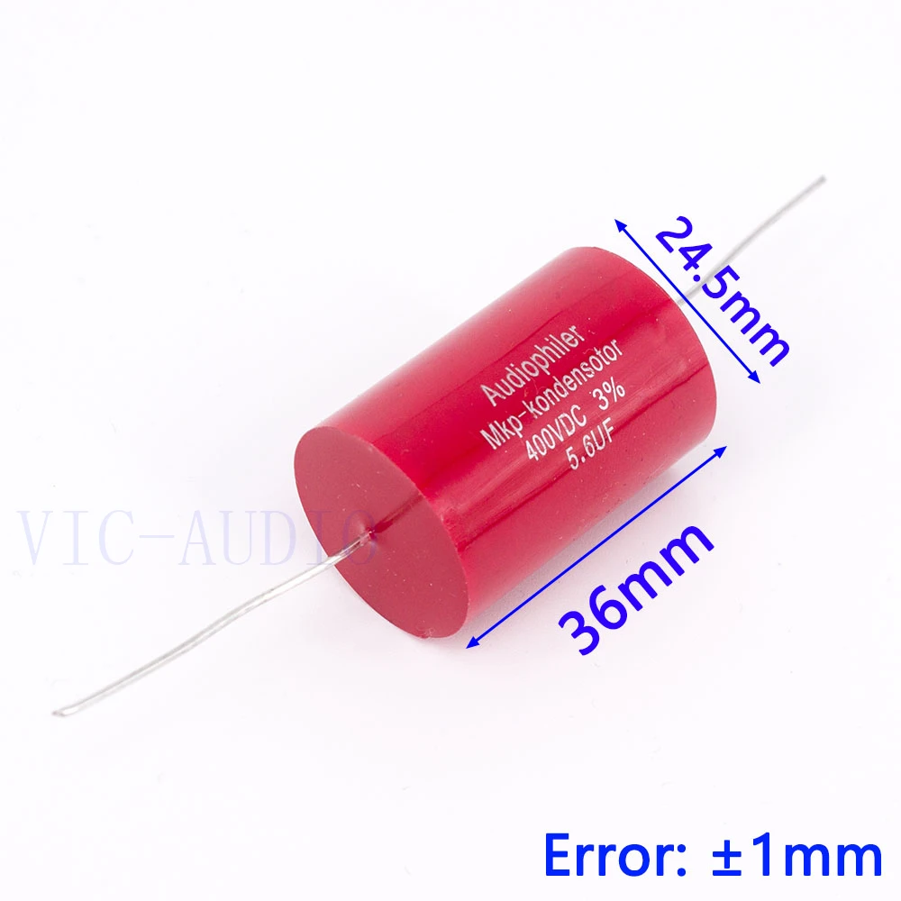 Конденсатор Audiophiler Mkp конденсатор с алюминиевой крышкой 5 6 мкФ 400V DC 3% HI-FI Лихорадка