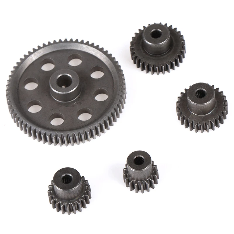 HSP 1 10 11184 Steel Metal Spur different Main Gear 64T/21T/29T/17T/26T Motor Pinion Gears | Игрушки и хобби