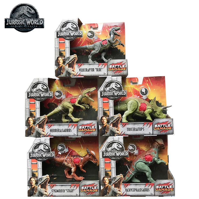 5 шт. оригинальные игрушки Мир Юрского периода атака пакет Велоцираптор
