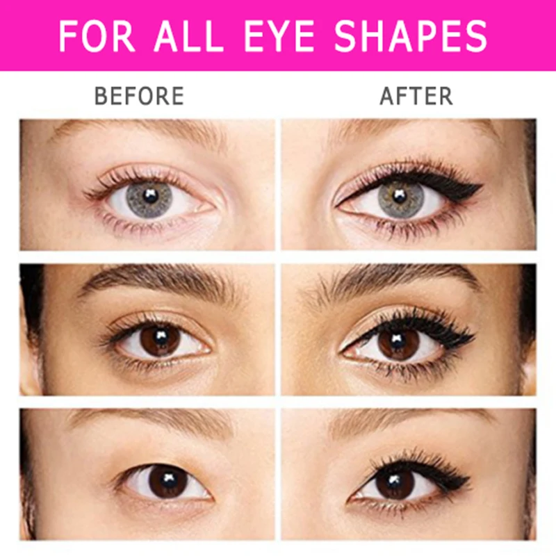 3 шт./компл. Идеальный подводка для глаз печать штемпели легко носить жидкая