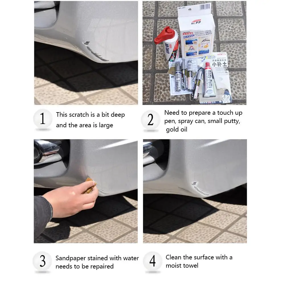 Автомобильный набор для ремонта царапин Fix It Pro автомобильный корпус шпатлевка с