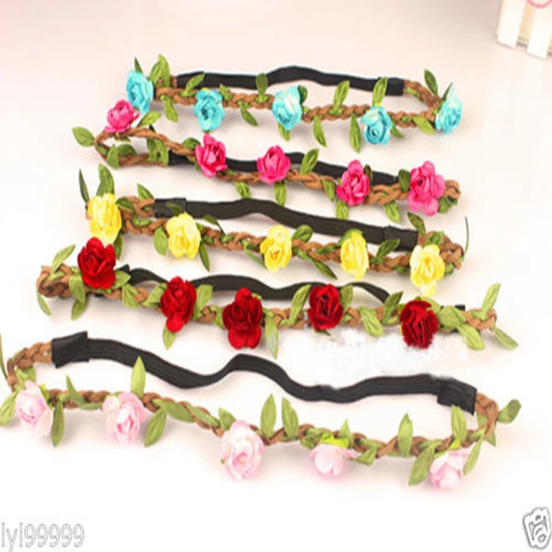 Модное богемное ткань фестиваль Свадебная вечеринка с головными повязками