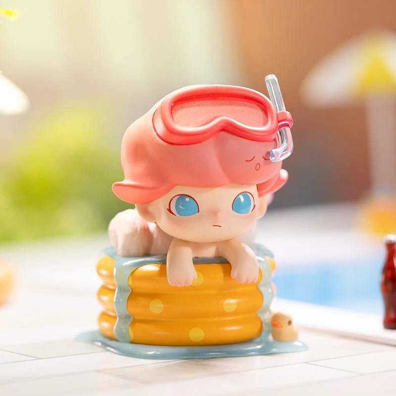POP MART-figuras de acci&oacute;n binarias de la serie de complejo tur&iacute;stico para mascotas, mu&ntilde;eca de caja ciega, juguete para chico, regalo de cumplea&ntilde;os, Env&iacute;o Gratis-2