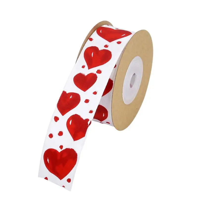 

Лента для упаковки букета с рисунком любви лента для самостоятельного изготовления бантов на День святого Валентина