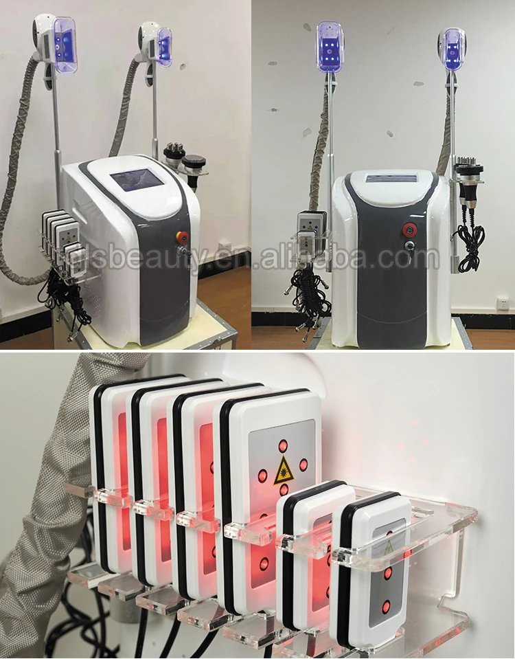 Вакуумный кавитационный РЧ-лазер машина для похудения 2 морозильная камера