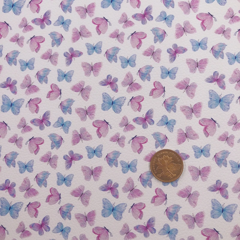 Новая Радужная 30x2 2 см/A4 Милая Лилия и фиолетовые бабочки высококачественная