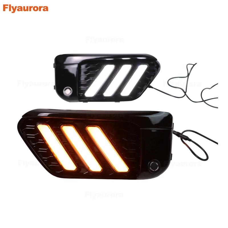 Светодиодсветодиодный противотуманные дневные ходовые огни для переднего