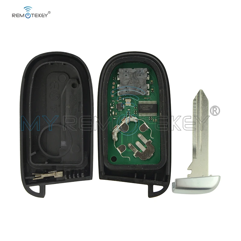 Умный ключ Remtekey для Dodge chrysler JEEP Cherokee 2014 2015 2016 2017 3 кнопки 433 МГц | Автомобили и