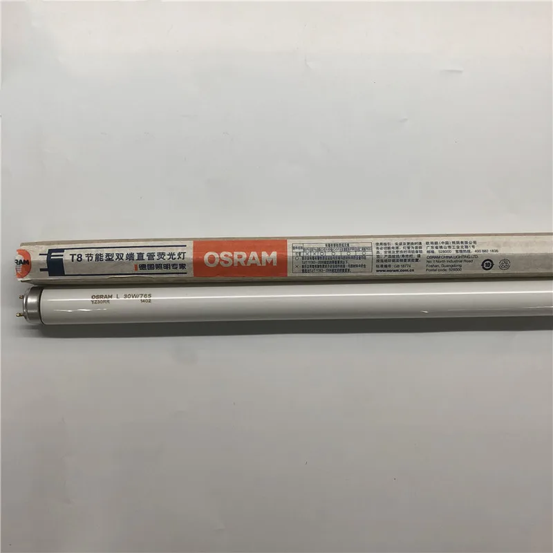 5 шт./партия флуоресцентные лампы Osram T8 L30W/765 YZ30RR флуоресцентная энергосберегающая