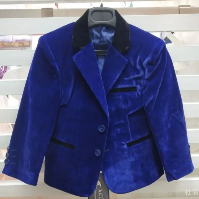 

Special Offer~Fashion Show Boy Corduroy Suit Jacket/Boy Performance Clothes 3325