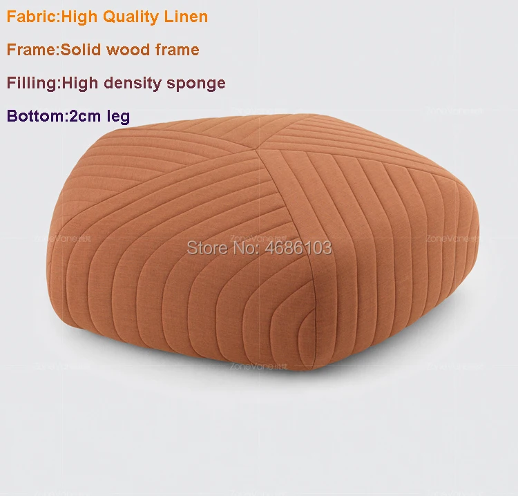 Модные льняные отвалы в скандинавском стиле шестиугольные для дивана выставки