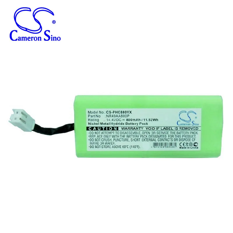 

CameronSino for PHILIPS FC8800 FC8802 NR49AA800P battery