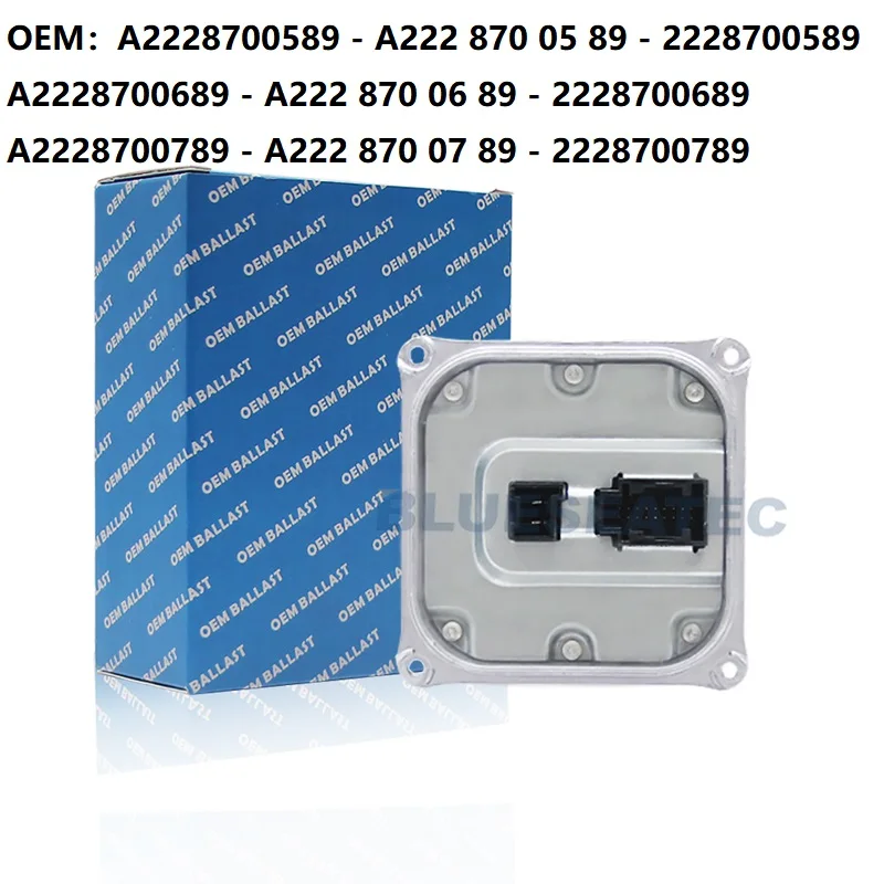 

Новый OEM D1 для Mercedes Benz W205 C218 X218 C207 A207 S212 W212 X166 W21 ксеноновый светодиодный модуль управления балластом заменяет A2228700789
