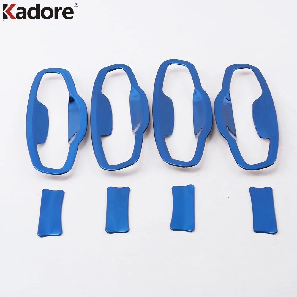 Для Volkswagen T Roc TROC 2017 2018 2019 нержавеющая сталь боковая дверная ручка крышка чаши