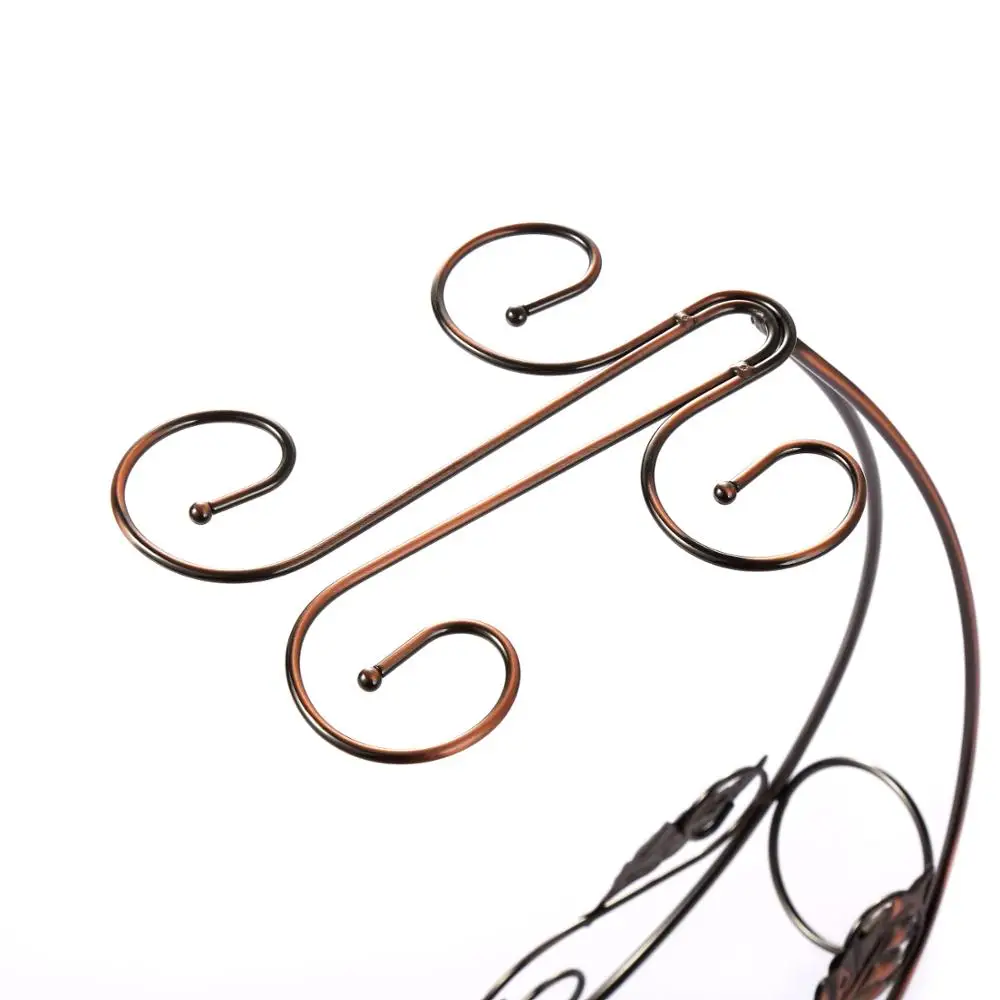 

1PC High Quality Copper Wine Rack Hanging Wine Glass Holder Bar Stand Bracket Display Stand Bracket Decoration Christmas Gift