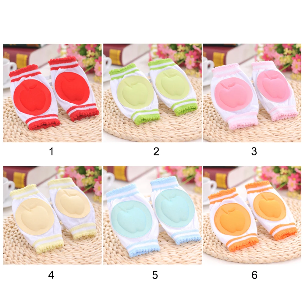 1 пара воздухопроницаемая детская безопасная подушка для ползания налокотники