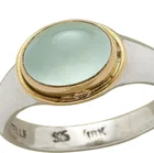 2021 элегантный теплый серый нефритовый драгоценный камень для женщин, кольцо, кольцо из нержавеющей стали ювелирные изделия аксессуары в готическом стиле, кольцо для помолвки, свадьбы бижутерия для женщин