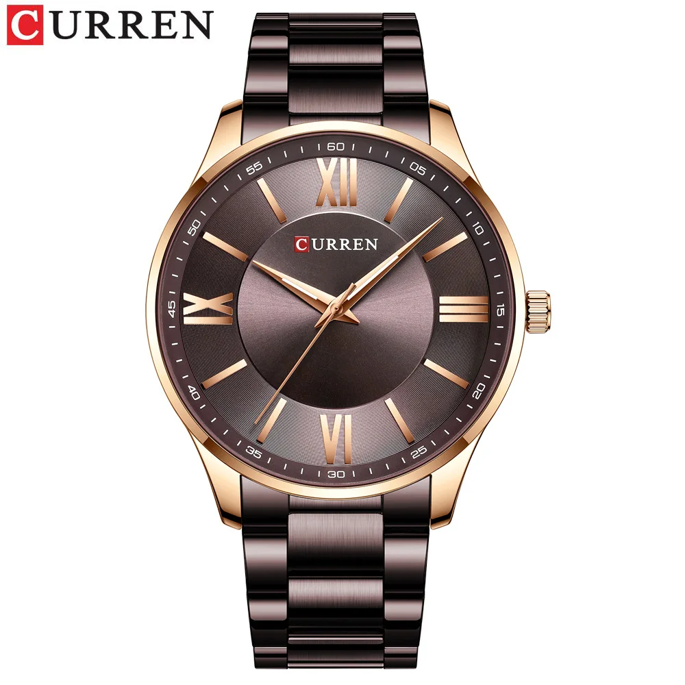 

Curren/ Karin 8383 waterproof quartz watch for men's watches, business men's watches, casual steel band watches.